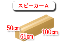スピーカーＡの段ボール