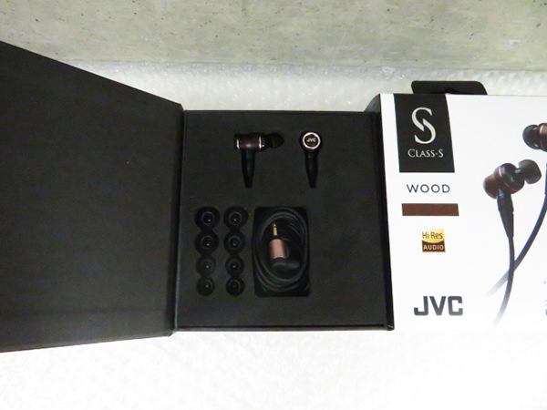 JVC KENWOOD HA-FW02 インナーイヤーヘッドホン