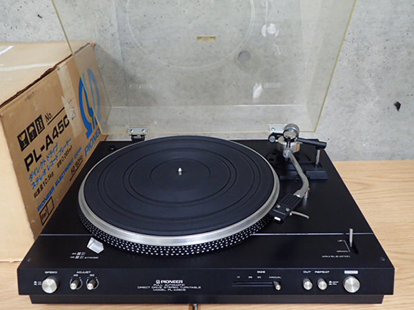 Pioneer パイオニア PL-A450B ダイレクトドライブ方式 フルオートレコードプレイヤー