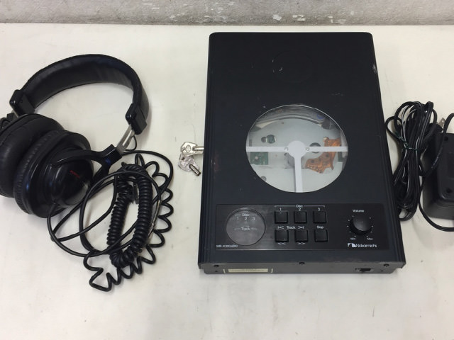 Nakamichi CDプレーヤー MB-K300S 専用ヘッドホン付