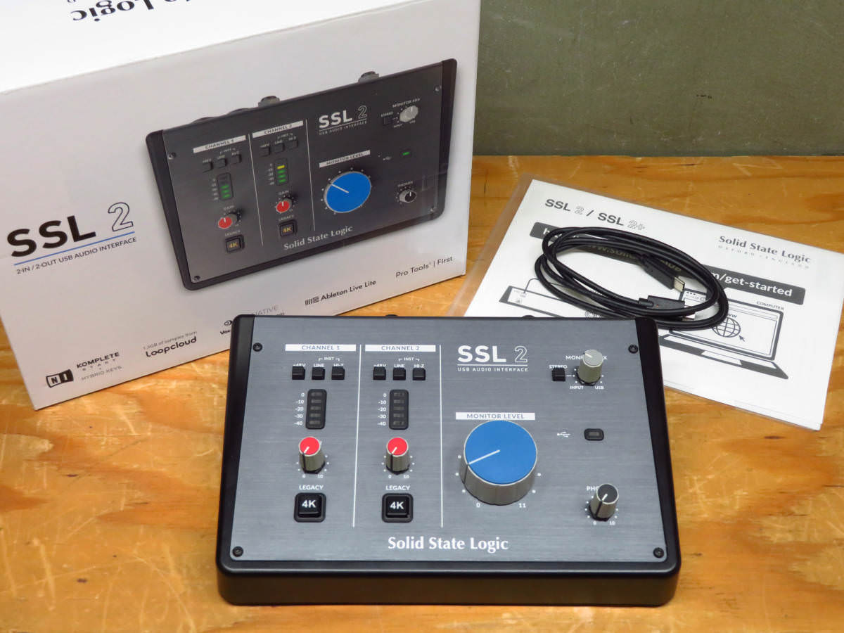 SOLID STATE LOGIC ソリッドステートロジック SSL2 729702X1 USB オーディオインターフェース