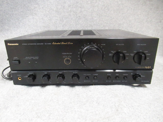 Panasonic パナソニック プリメインアンプ SU-VX800 STEREO INTEGRATE Amplifier EX 管理X1107C