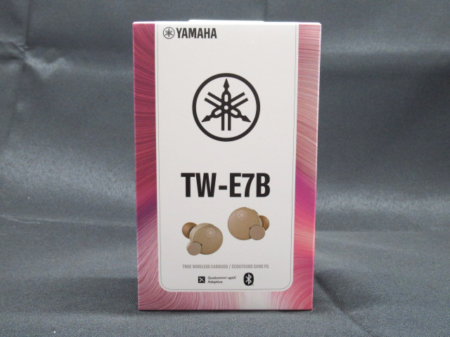 YAMAHA ヤマハ TW-E7B ワイヤレスイヤホン ベージュ