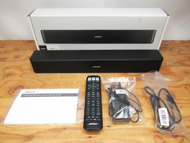 BOSE ボーズ SOLO 5 スピーカー サウンドバー リモコン付き Bluetooth TV SOUND SYSTEM