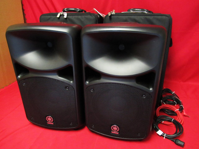 YAMAHA ヤマハ STAGEPAS ペア スピーカー PAシステム 600BT / PROTECTIONRACKET プロテクションラケット 8280-27 2個セット