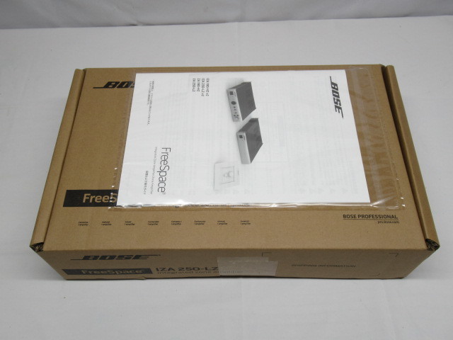 新品未開封 BOSE ボーズ パワーアンプ FreeSpace フリースペース コンパクトミキサー IZA 250-LZ V2