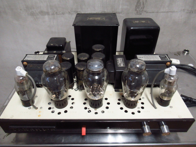 自作アンプ CR 300C 真空管 310A コンデンサー ELNA BLACK-NEG c-520 チョークトランス / TANGO U-808 出力トランス